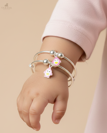 Smiley Enamel Kids Kada