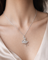 Graceful Dancer Pendant Necklace