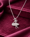 Graceful Dancer Pendant Necklace