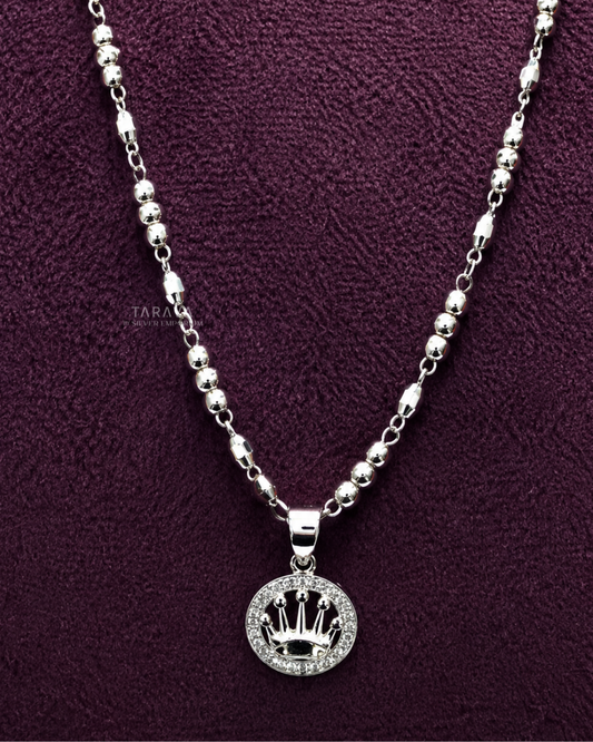 Royal Crown Statement Necklace