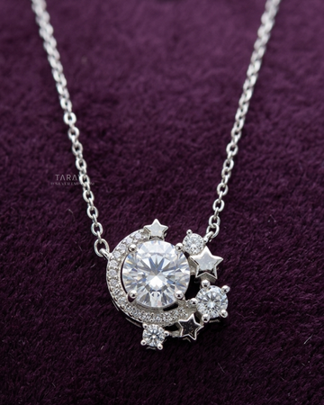 Floral Halo Spark Pendant