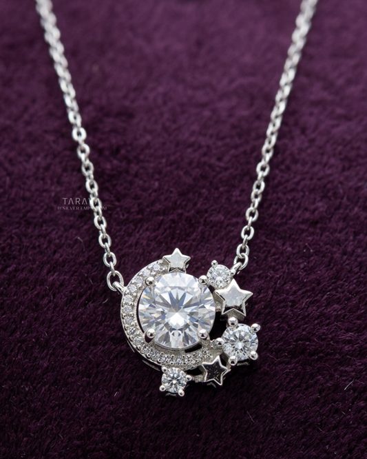 Floral Halo Spark Pendant