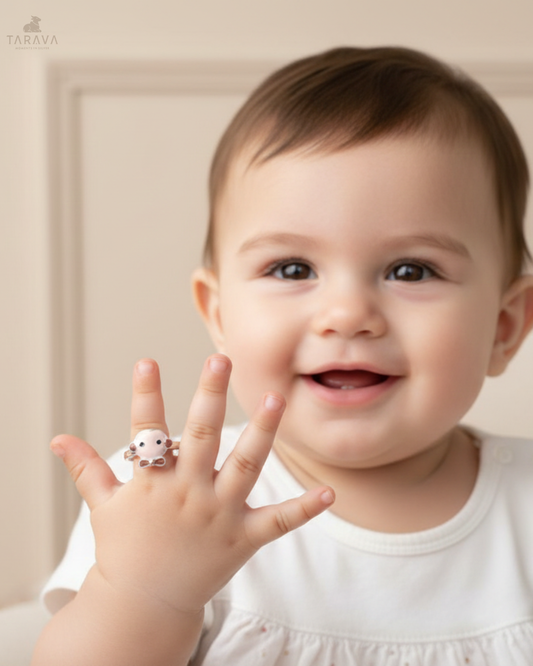 Little Teddy Silver Ring