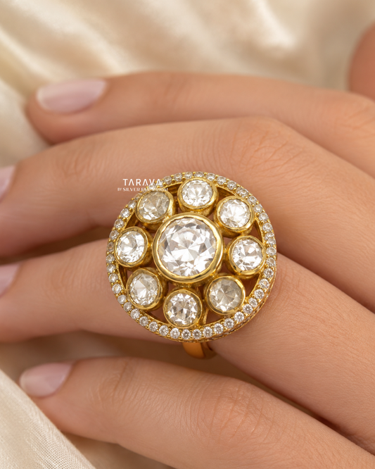 Royal Cluster Statement Ring