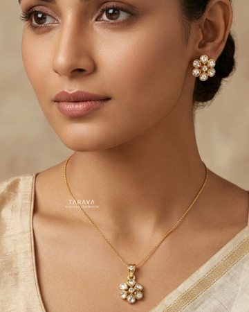 Classic White Polki Bloom Set