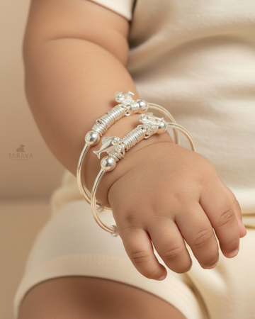 Designer Kids Silver Kada