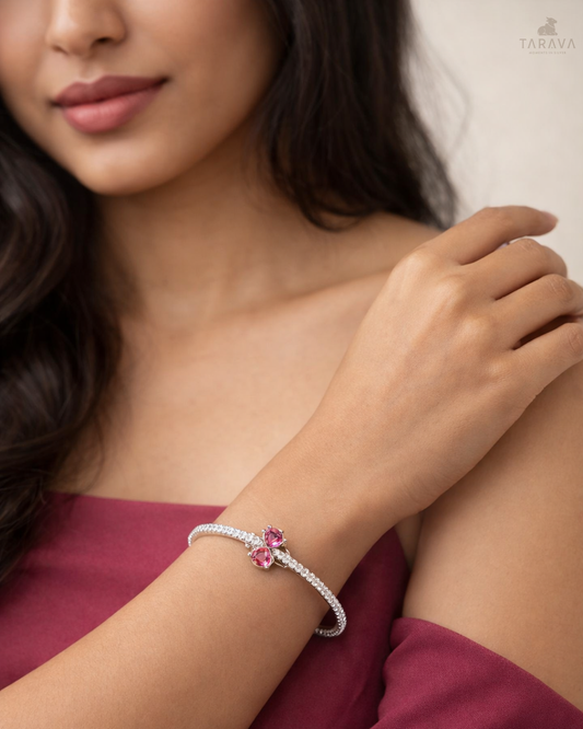 Red Stone Sparkle Kada