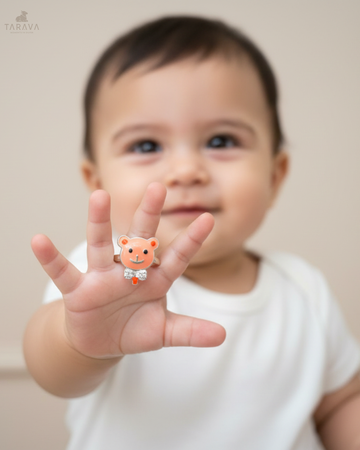 Smiling Bear Kids Ring