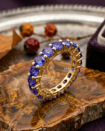 Lavender Glow Eternity Band