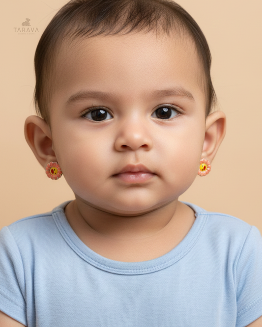 Cute Daisy Baby Earrings