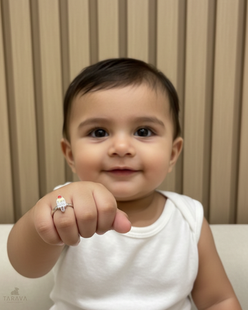 Rocket Star Silver Ring