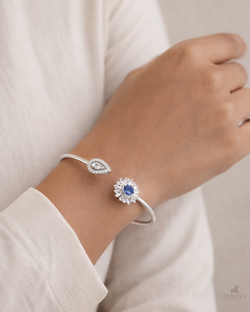 Blue Radiant Bloom Kada