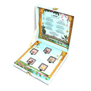 Royal Vivah – 5 Coin Silver Gift Box