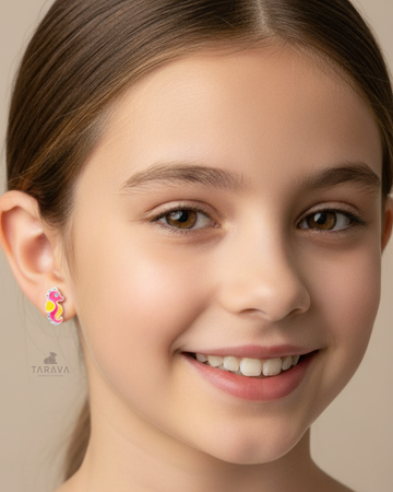 Unicorn Silver Studs