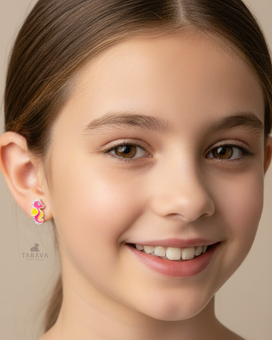 Unicorn Silver Studs