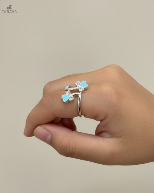 Sky Charm Silver Ring