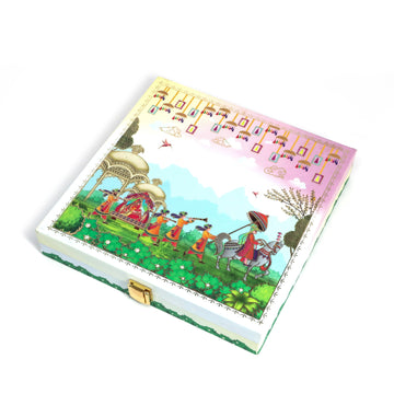 Saptapadi – 5 Star Silver Coin Box