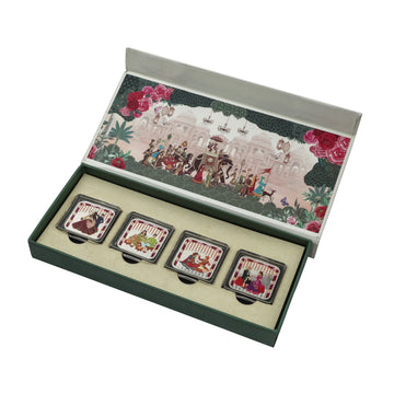 Silver Blessings – Wedding Coin Gift Box (Set of 4)