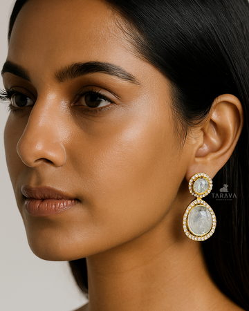 Frosted Gem Halo Drops