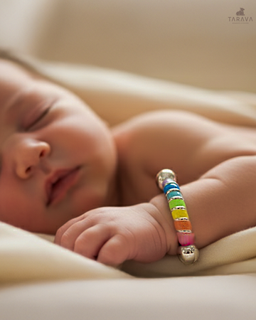 Rainbow Love Silver Kada