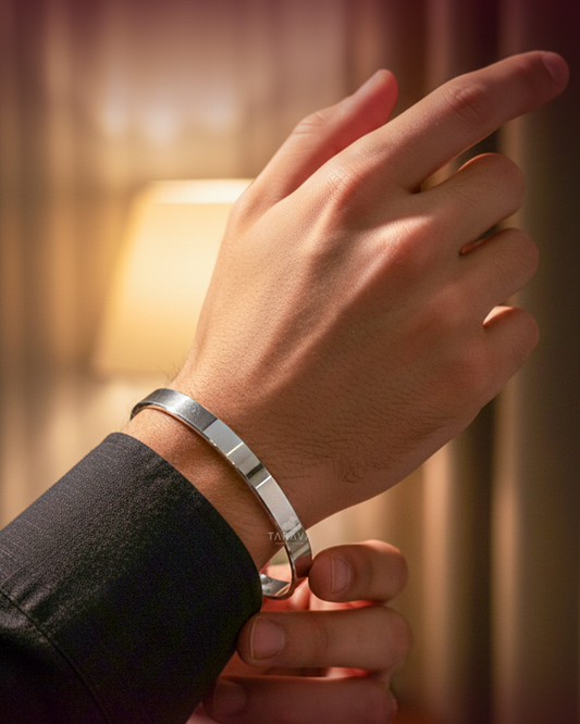 Minimalist Silver Men’s Kada