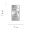 Silver Emporium BIS approved Silver Rose 50 Grams 999 Purity Silver Bar