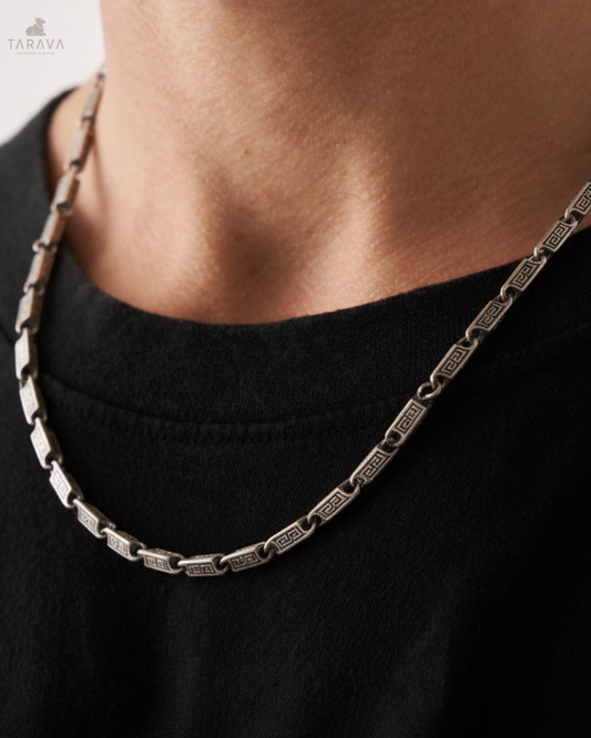 Classic Greek Men's Chain
