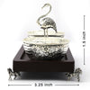 Silver Bowl Set with Floral Engravings