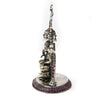 Silver Ganesha Idol with Ornate Arch
