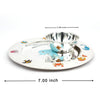 Silver Kids' Dinner Set – Ocean Theme