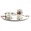 Silver Oval Kids’ Dinner Set – Minnie Mouse Theme