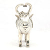 Ornate Silver Rishabh Figurine – Traditional Symbol of Power and Prosperity