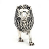 Majestic Silver Lion Figurine – Bold and Regal Decorative Accent