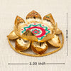 Meena Kamal Singhasan – Hand-Painted Lotus Throne for Idols