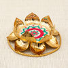 Meena Kamal Singhasan – Hand-Painted Lotus Throne for Idols