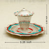 Silver Kankavati Meena – Traditional Enamel Work with Decorative Plate