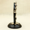 Silver Peacock Table Clock – Handcrafted Decorative Timepiece