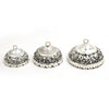 Antique Silver finish Umbrella Chattar Set – Floral Engraved Design (Set of 3)