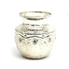 Antique Silver Kalash with Seated Deity Engravings – Traditional Temple Design