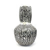 Handcrafted Silver Bedroom Water Jug & Glass Set with embossed design