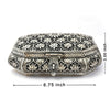 Elegant Silver Floral Box – Handcrafted Vintage-Inspired Storage