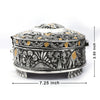 Handcrafted Silver & Gold Elephant Motif Box – Ornate Storage