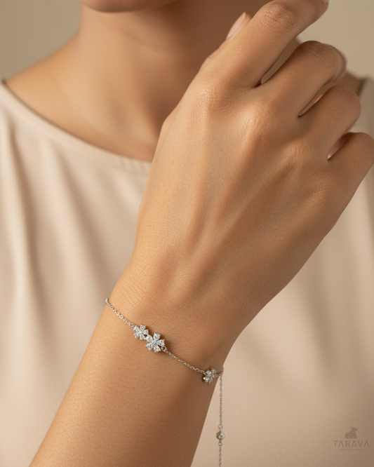 Silver Whisper Bracelet