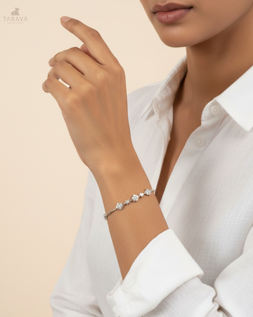 Serene Silver Bracelet