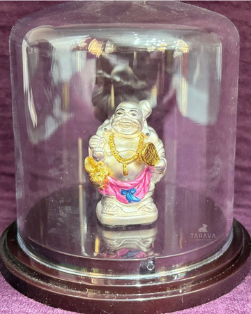 Prosperity Laughing Buddha Idol Electroforming