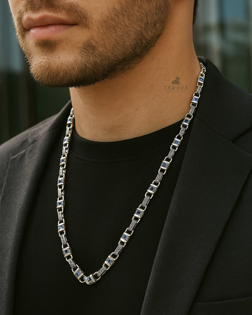 Royal Gem Silver Necklace