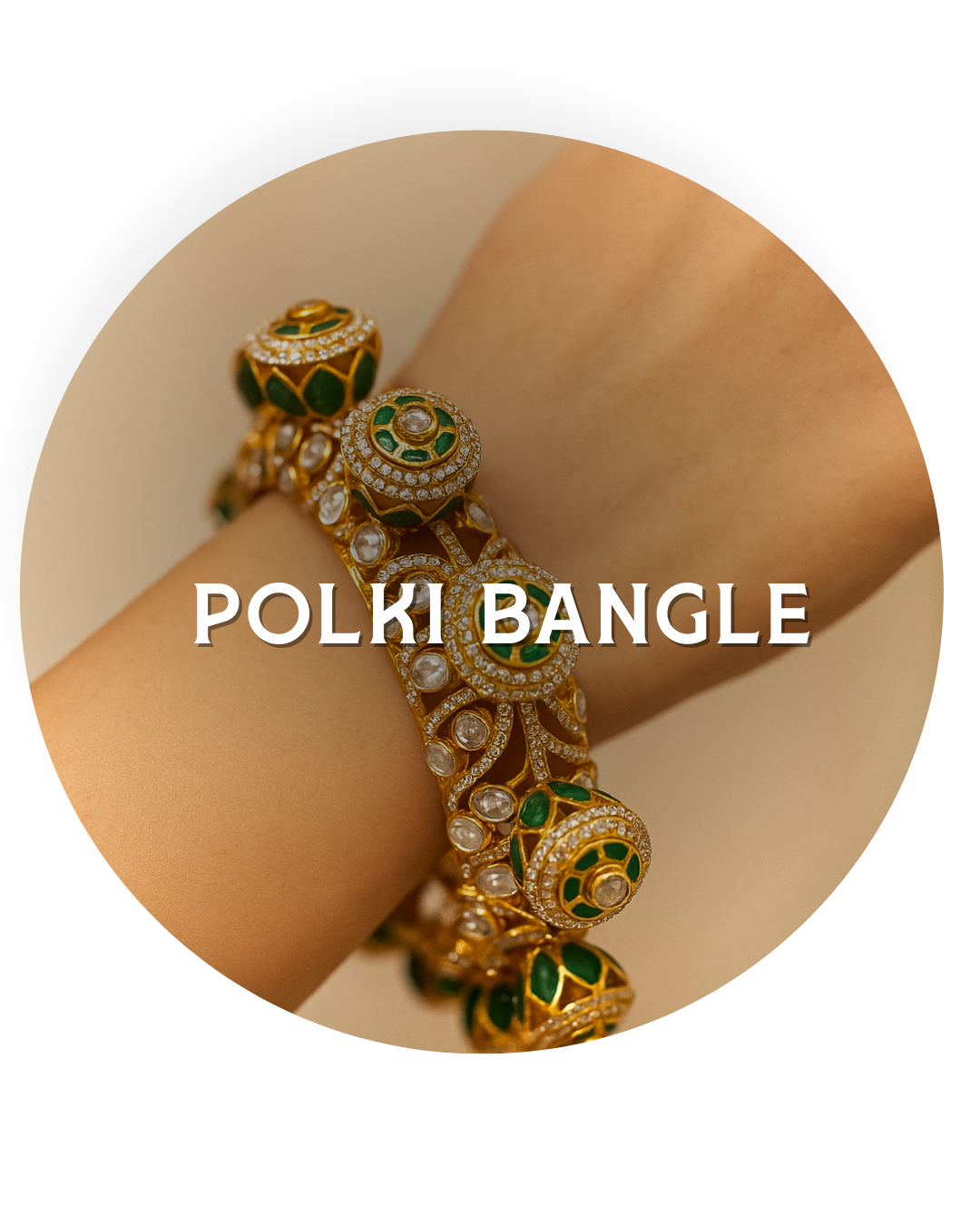 Polki Bangle