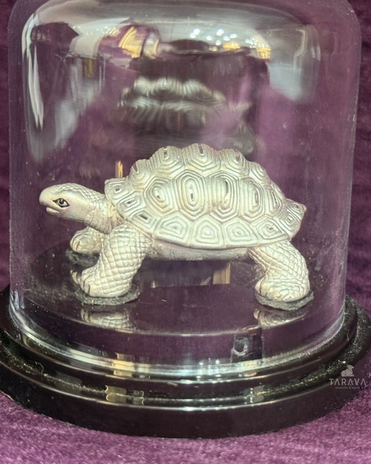 Vastu Silver Tortoise Idol Electroforming